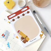 Rice Cake Puppy 開學造型 Memo 便條本子