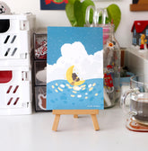 MoMo Rabbit in Galaxy 名信片套裝