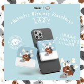 Vinnic x Smile Studio Magnetic Wireless Powerbank 4,000mAh - Lazy