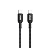 Vinnic 60W USB-C to USB-C Cable - Vinnic USB-C to USB-C Cable support 60W Fast Charge, transfers Speed up to 480Mbps. With HARD-WEARING EXTERIOR, it is too tough to break and tested 10,000 TIMES and Bend Test 20,000 TIMES , Its life-cycle Lasts 5X longer and compatible with multi devices, with Vinnic 60W USB-C to USB-C Cable support your device charge anytime, anywhere | Vinnic Power - Powered by Professional