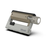 Vinnic Rendezvous 5000mAh 可拆卸電池行動電源,配備整合式 Type-C 插頭、可更換 SiC 21700 電池和 22.5W USB-C PD 充電。