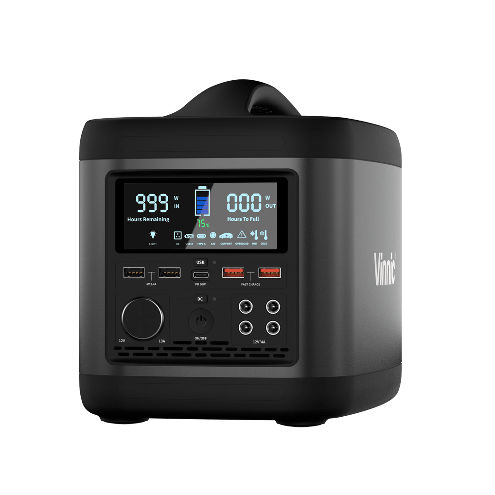 Vinnic PS500W-532Wh 144,000 mAh Portable Power StationVinnic PS500W-532Wh 144,000 mAh Portable Power StationVinnic Power