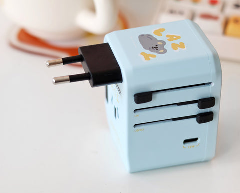 Vinnic x Smile Studio 30W PD Travel Adapter - Lazy | Vinnic