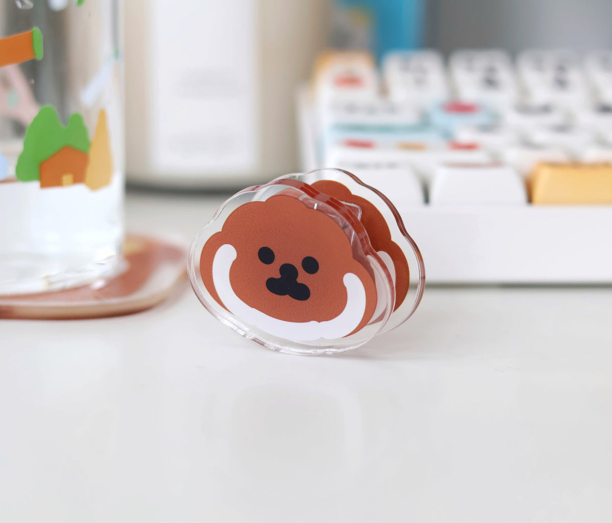 Rice Cake Puppy Paper Clip