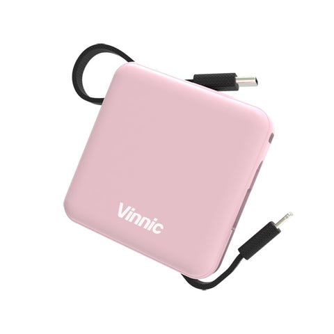 Vinnic DAMAVAND 5000mAh 自帶雙線迷你充電器