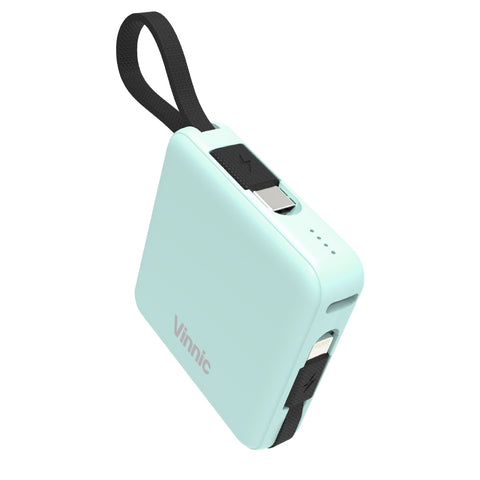 Vinnic DAMAVAND 5000mAh 自帶雙線迷你充電器