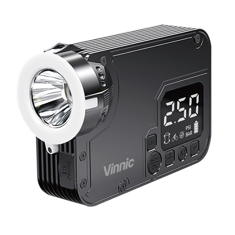 Vinnic 8,000mAh 12V 多功能車用應急啟動電源 (救車寶/過江龍)& 30W PD QC 2輸出 迷你車用充電器