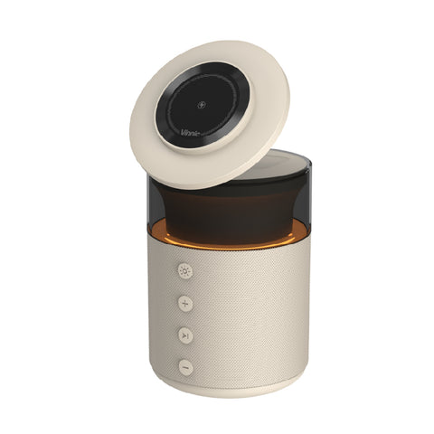 Vinnic Smoky Dome 5-IN-1 Wireless Charging Dock with BT Speaker (LOG-ON exclusive)
