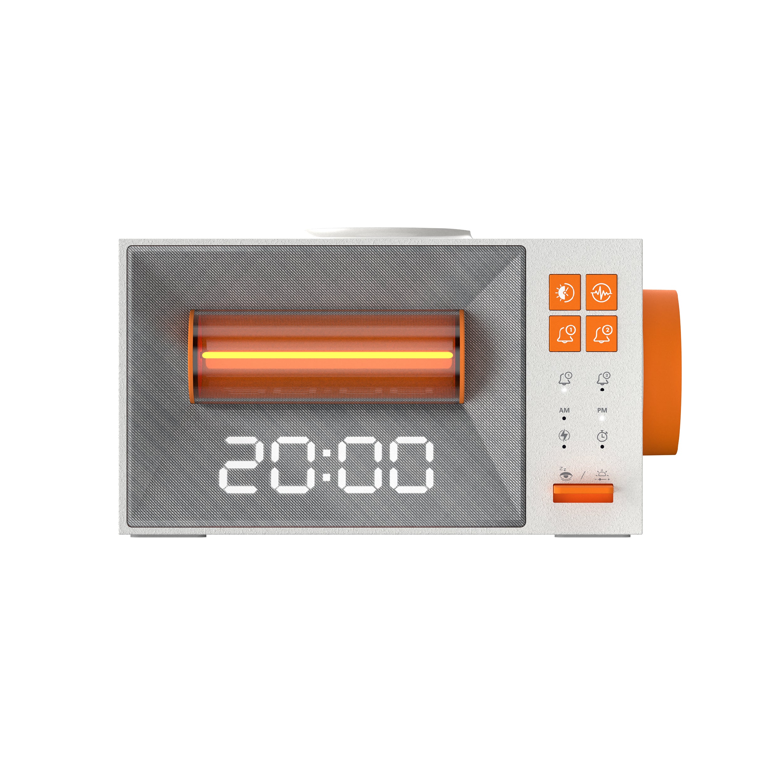 Vinnic SNOWDON 3合1 復古無線充電座 | 15W 快充、白噪音、雙鬧鐘