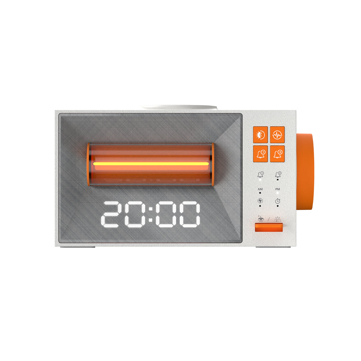Vinnic SNOWDON 3合1 復古無線充電座 | 15W 快充、白噪音、雙鬧鐘