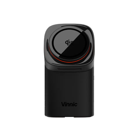 Vinnic OWL PEAK 3 磁吸無線充電座 | Qi2.2 25W 快充、支援 Apple/Samsung 雙系統手錶