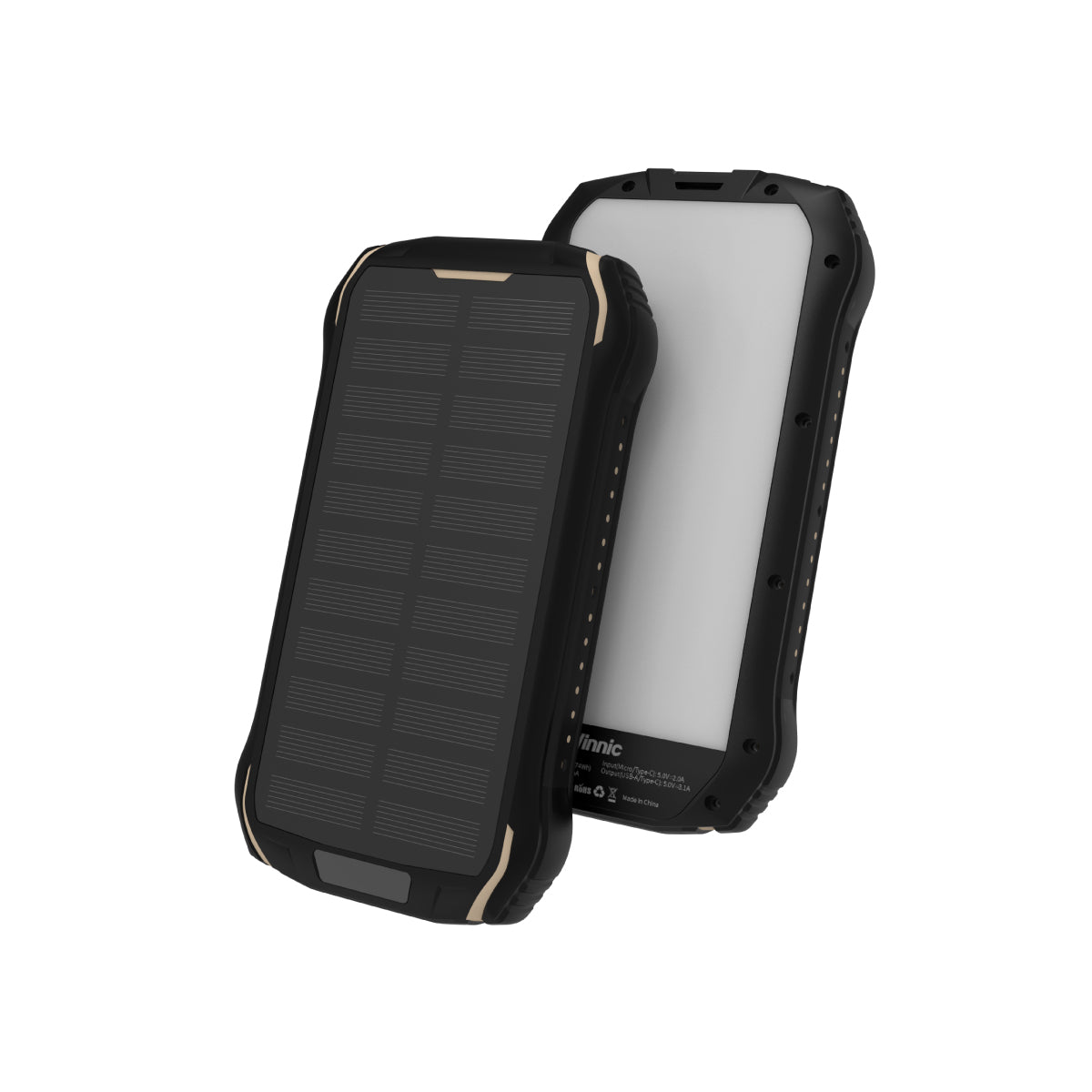 SACA PEAK Solar Powerbank 10K + Full LED