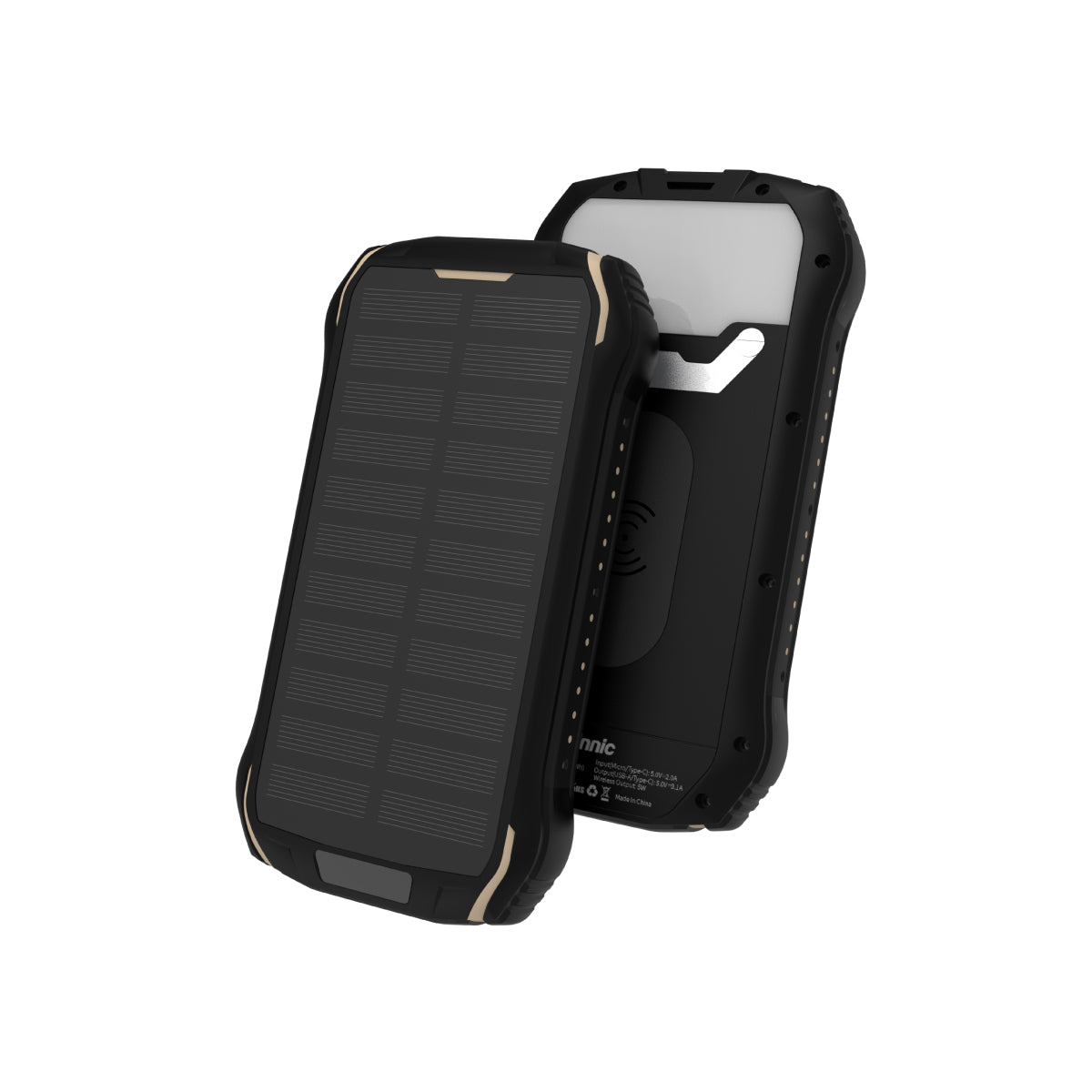 SACA PEAK Solar Wireless Powerbank 10K + LED