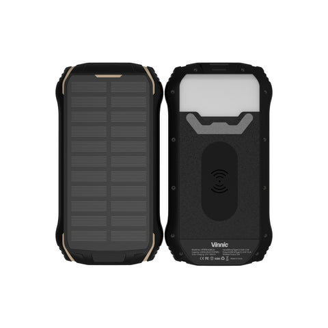 SACA PEAK Solar Wireless Powerbank 10K + LED