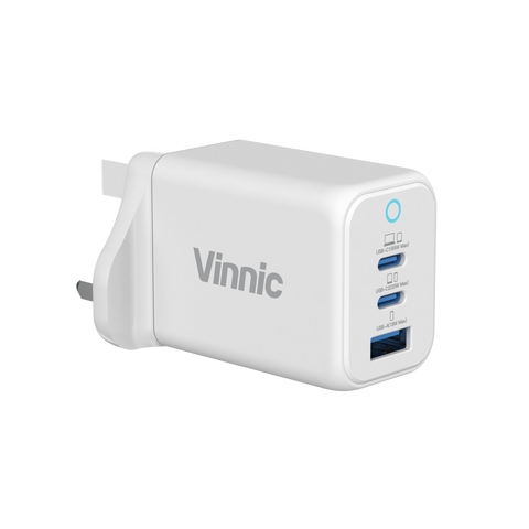 Vinnic FERNOW 65W PD QC GaN CHARGER