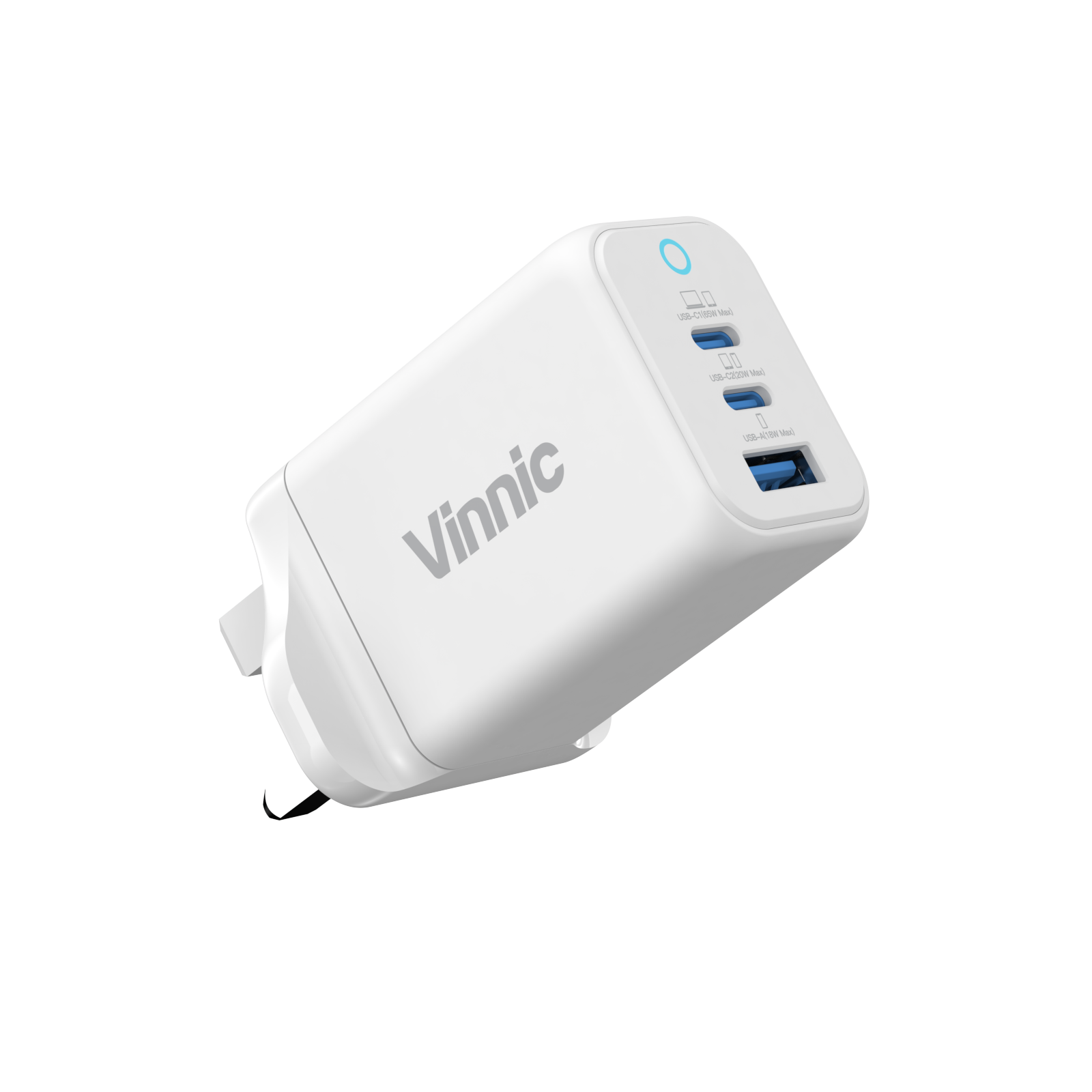 Vinnic FERNOW 65W PD QC GaN CHARGER