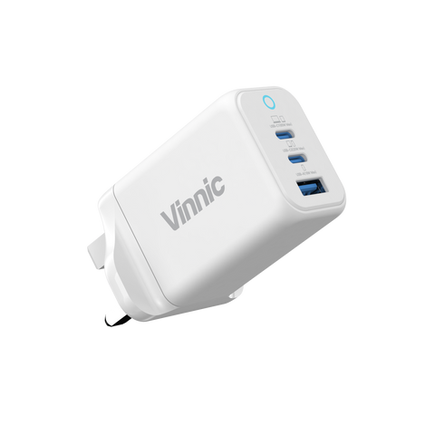 Vinnic FERNOW 65W PD QC GaN CHARGER