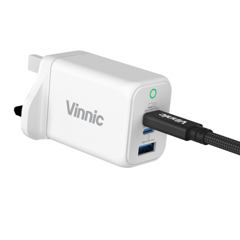 Vinnic FERNOW 65W PD QC GaN CHARGER