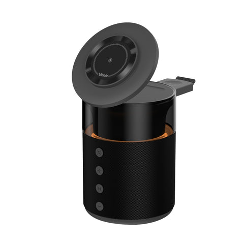 Vinnic Smoky Dome 5-in-1 Charging Dock | 15W 無線充 + 藍牙音響 + 氛圍燈