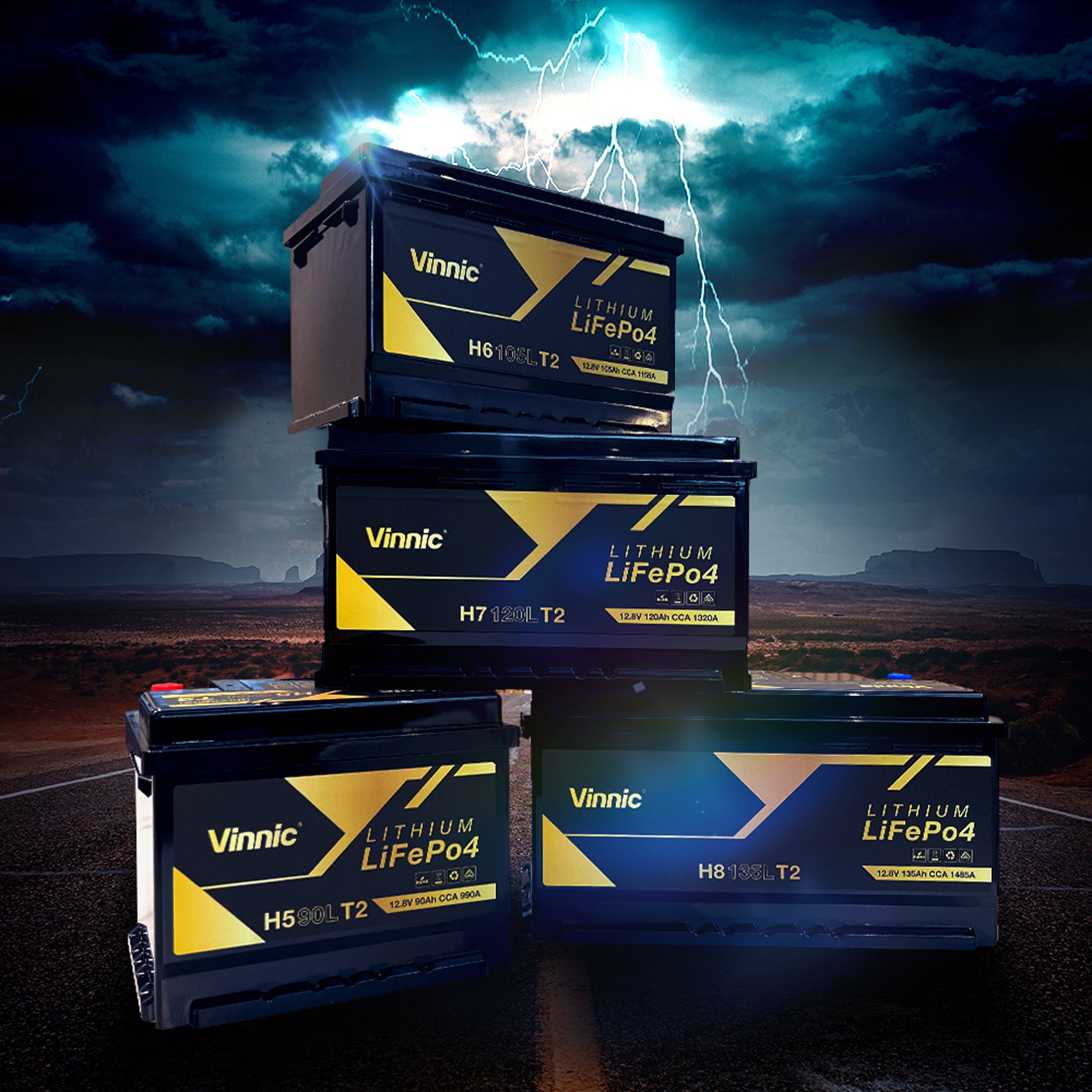 Vinnic 磷酸鐵鋰電池 (LFP)