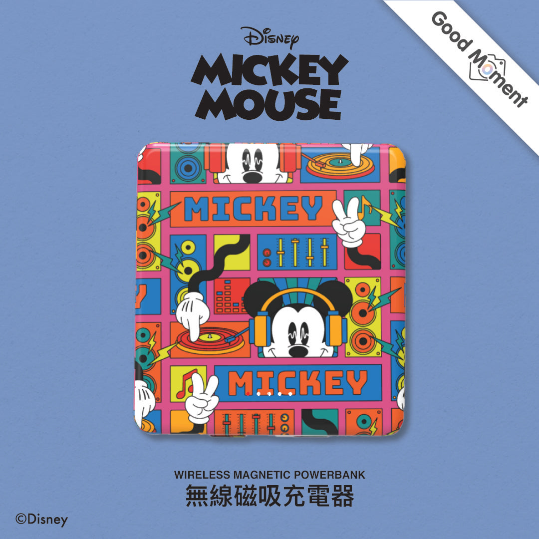 【LIMITED EDITION】Disney Magnetic Wireless Powerbank - Mickey Orange