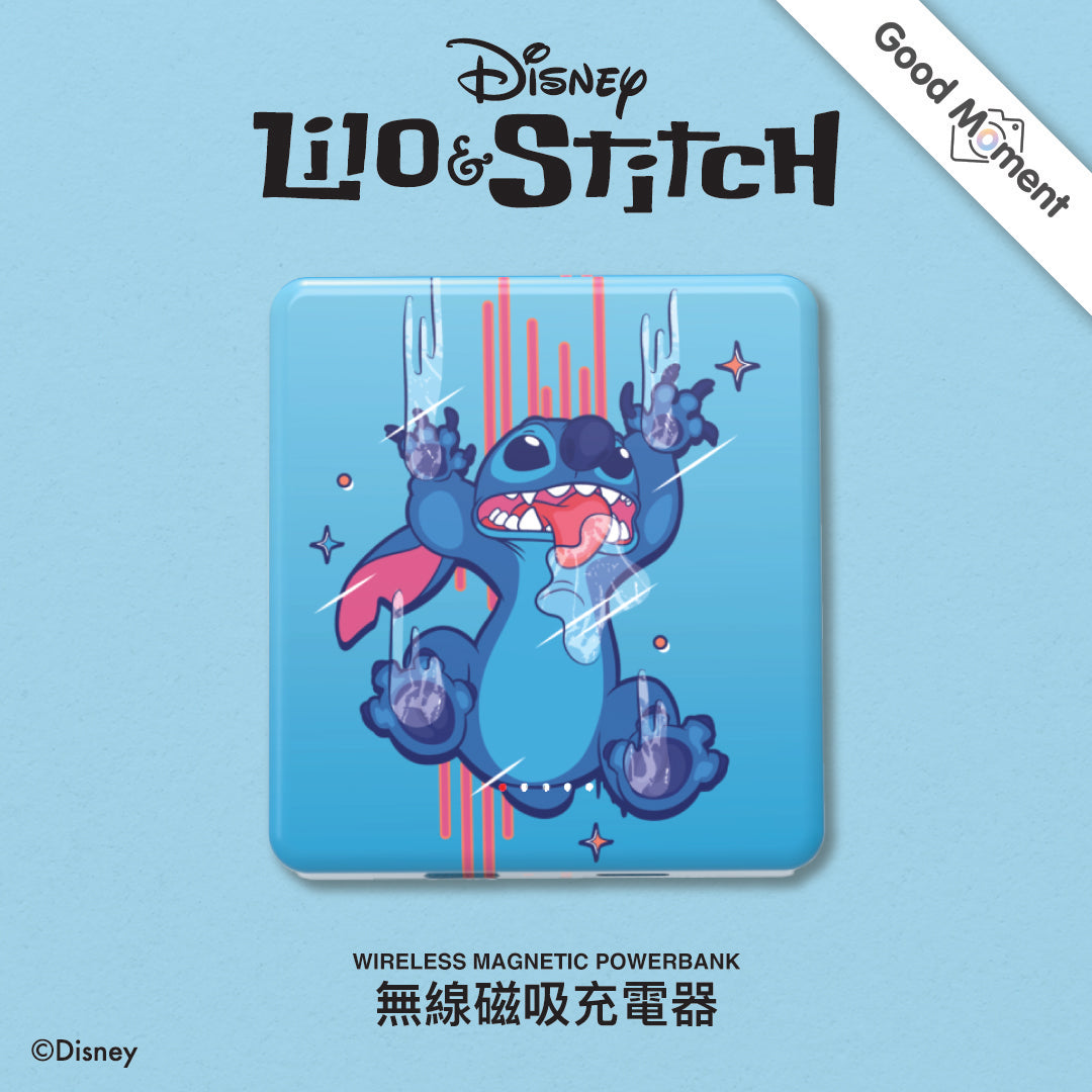 【LIMITED EDITION】Disney Magnetic Wireless Powerbank - Stitch