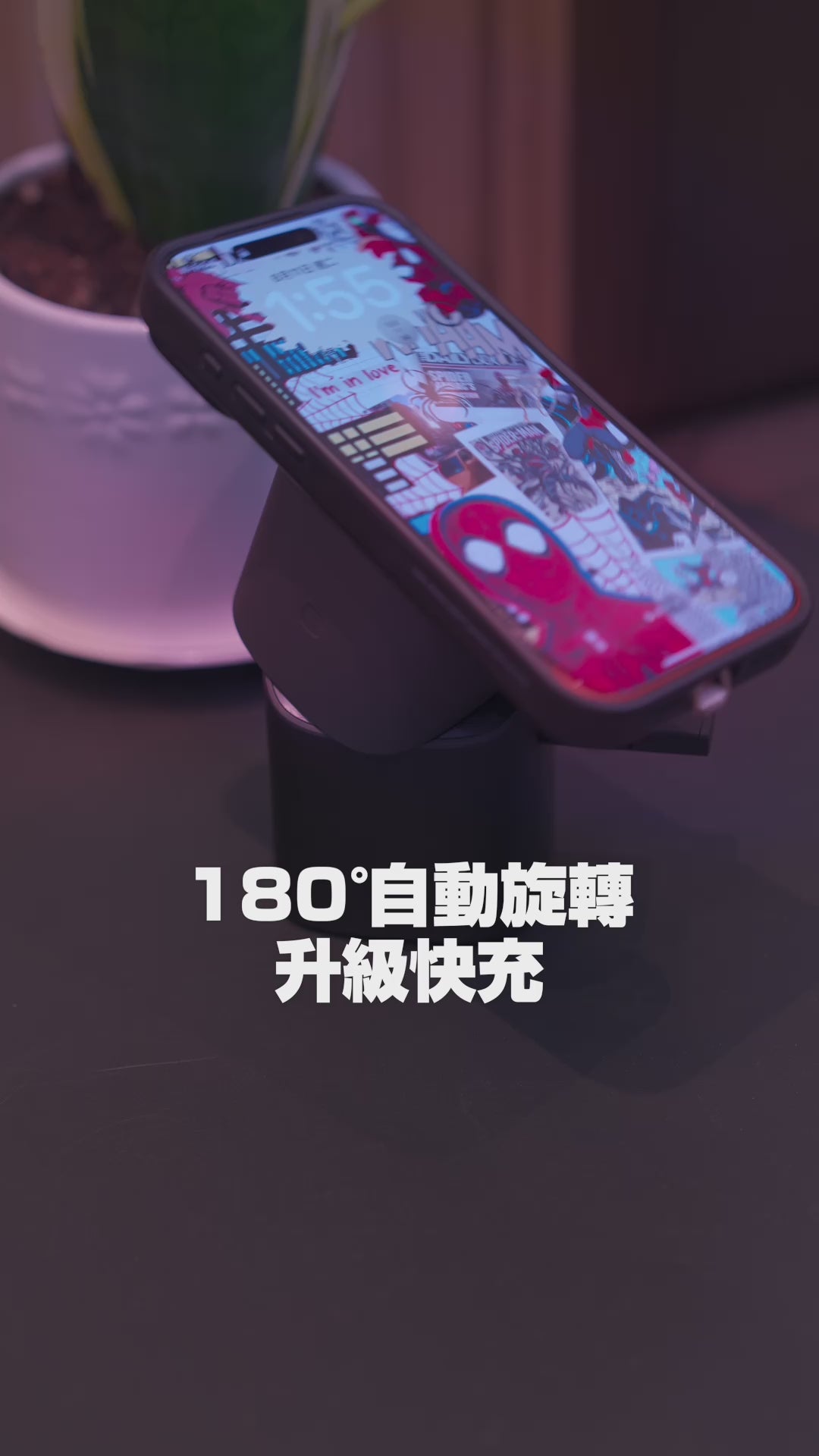 Vinnic OWL PEAK 3 Magnetic Wireless Charging Dock | Qi2.2 25W Fast Charge, Apple & Samsung Watch Supported