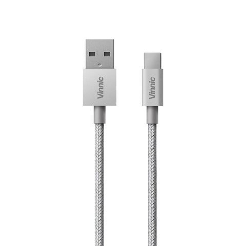 Vinnic USB-A to USB-C Cable - L- IronVinnic USB-Vinnic Power