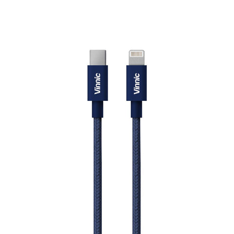 Vinnic USB-C to MFi Lightning Cable - NavyMFi Lightning Cable - NavyVinnic Power