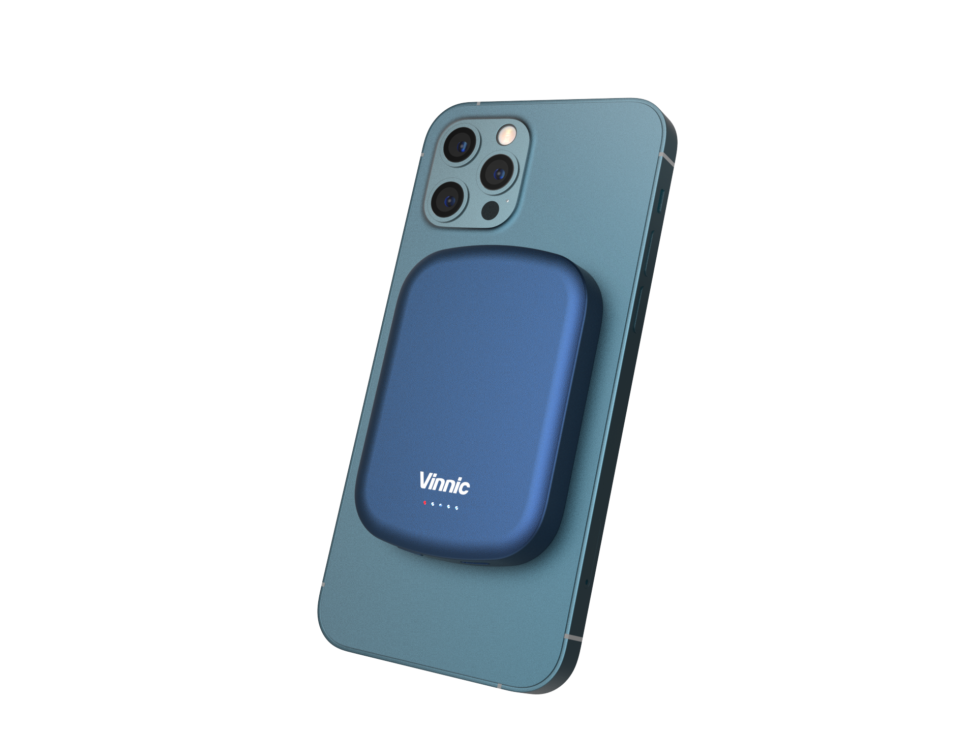 [Combo Deal] Vinnic 5,000mAh Magsafe 15W Magnetic Wireless Powerbank - Graphite & Navy