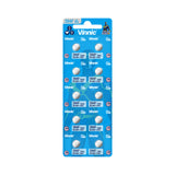 Vinnic Silver Oxide Button Cell 394F / SR45 (1.55V) - 10Count