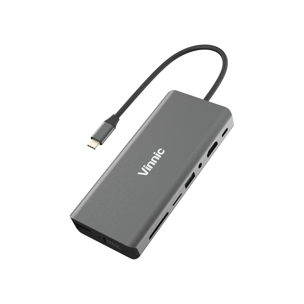 Vinnic 15-in-1 USB-C Wireless Charging Hub