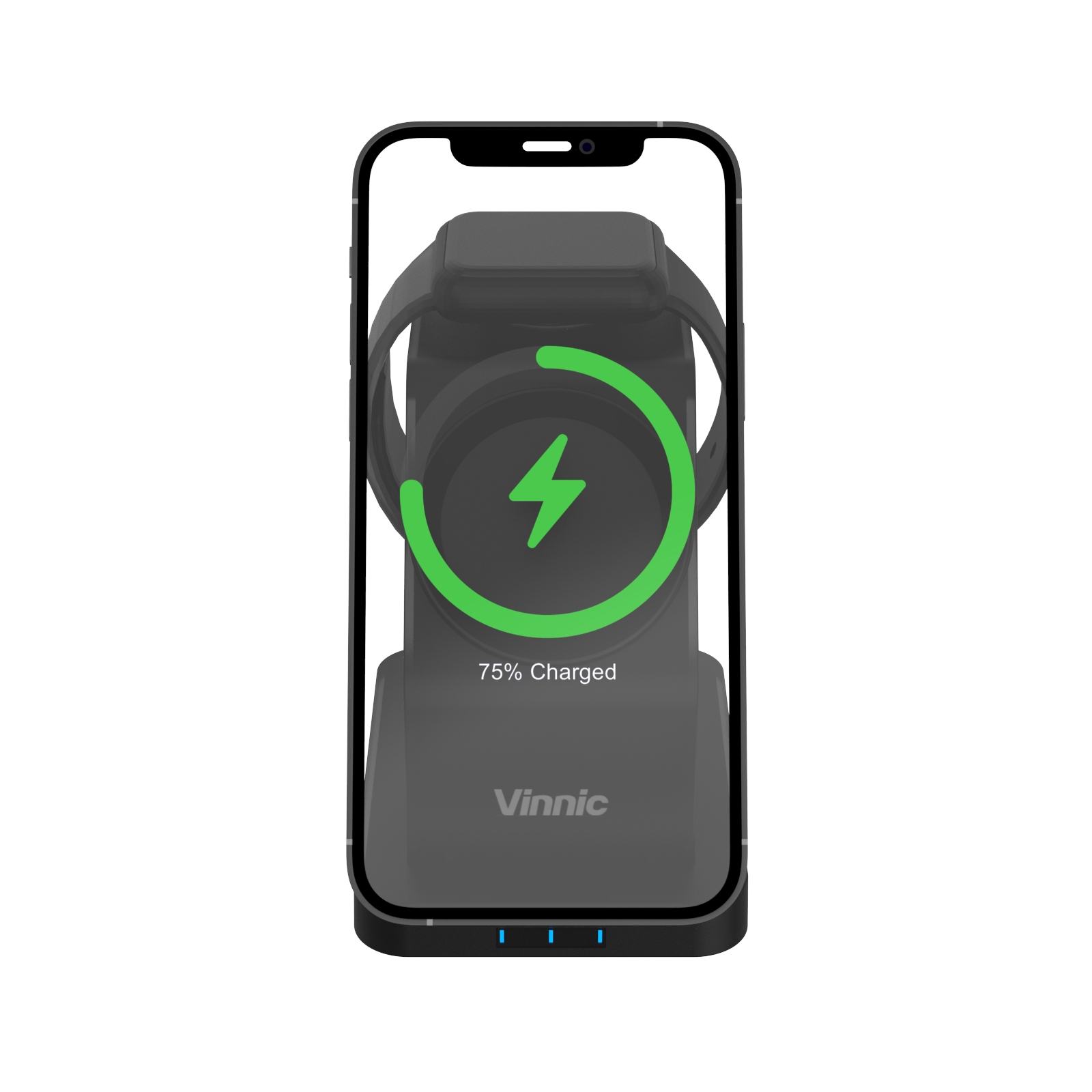 Vinnic ONTAKE Magsafe 3-in-1 Magnetic Wireless Charger